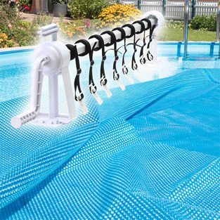 Oprolsysteem voor zwembadfolie | 1 tot 6 meter breed