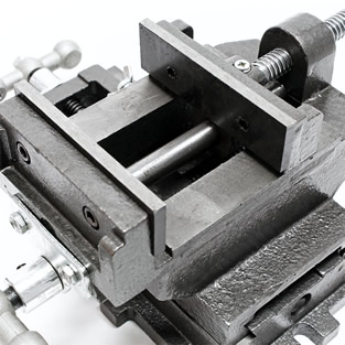 Machineklem met kruistafel | 150 mm