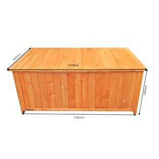 Houten opbergbox | 127 x 55 x 60 cm