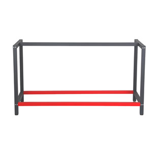 Werkbankonderstel | Antraciet / Rood | 150 x 57 x 81 cm