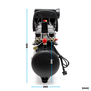 Compressor | 2 PK | 8 Bar | 24 liter