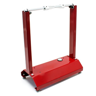 Balanceermachine voor motorfiets | Rood