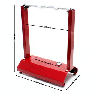 Balanceermachine voor motorfiets | Rood