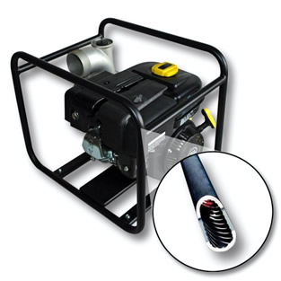 Waterpomp op benzine | 48 m³ per uur