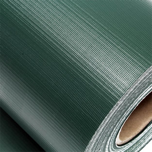 Vlechtband / Privacyfolie PVC | 450 g/m² | 35 meter | Groen