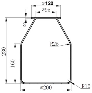 Vervangmembraan t.b.v. Expansievat 24 liter | Natuurrubber wit