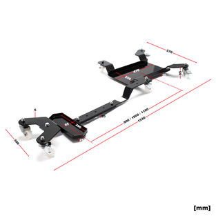 Transporthulp voor motor | max. 560 kg