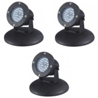 Vijververlichting | LED 2,2 watt | Set van 3