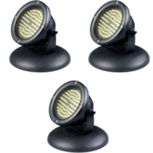 Vijververlichting | LED 4 watt | Set van 3