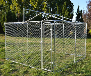 Hondenkennel | 3 x 3 meter | Met afdekzeil