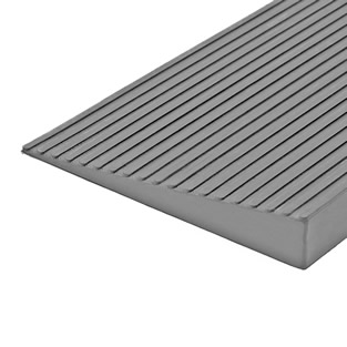 Drempelhulp grijs | Max. 2500 kg | 90 x 6 x 0,6 cm