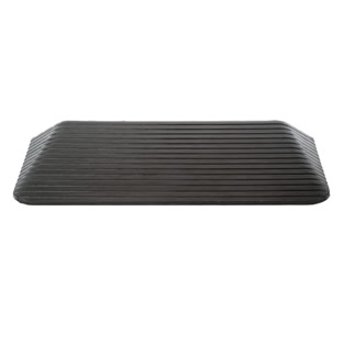 Drempelhulp zwart | Max. 2500 kg | 90 x 46 x 7,6 cm