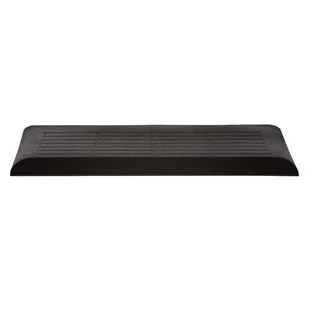 Drempelhulp zwart | Max. 2500 kg | 90 x 40 x 5 cm