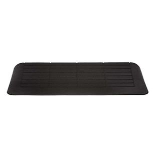 Drempelhulp zwart | Max. 2500 kg | 90 x 40 x 5 cm