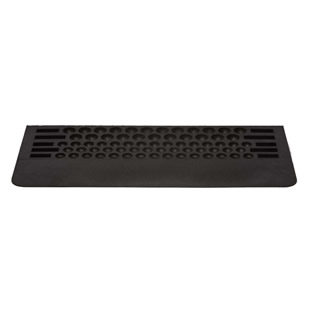 Drempelhulp zwart | Max. 2500 kg | 90 x 40 x 5 cm