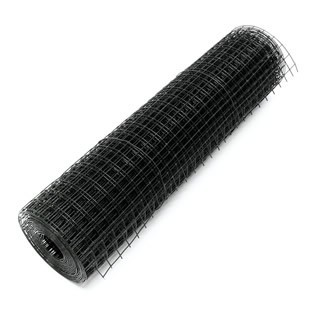 Tuingaas zwart | 12 x 12 mm | 100 cm | 25 meter