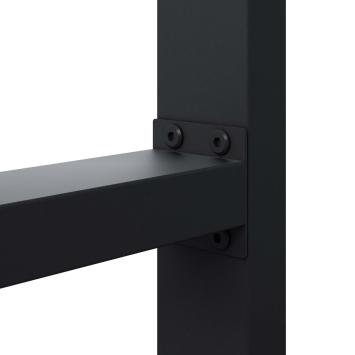 Onderstel voor tafel | Set van 2 | Zwart | 90 x 72 cm