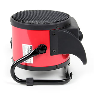 Keramische ventilatorkachel | 2000 watt | Rood