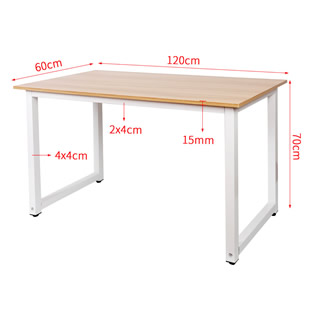 Bureau 120 x 60 x 70 cm | Bruin