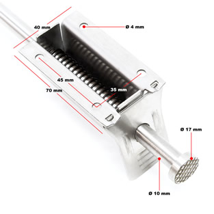 Deurstopper RVS | 158 - 185 mm