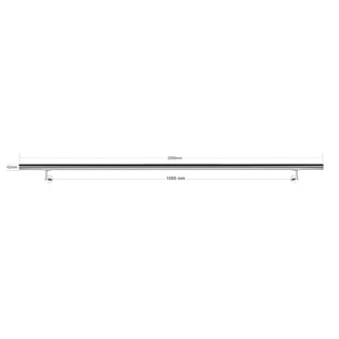 Trapleuning RVS | 200 cm