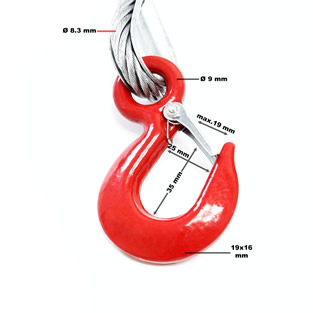 Handtakel | Met 20 meter kabel | 800 kg