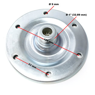 Flens t.b.v. expansievat 24 tot 100 liter | Staal