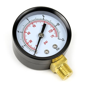 Manometer Ø 50 mm | 0 - 12 bar | ¼