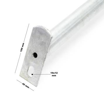 Stormanker | Verzinkt staal | 65 cm