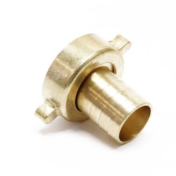 Slangtule messing | Moer met 1¼