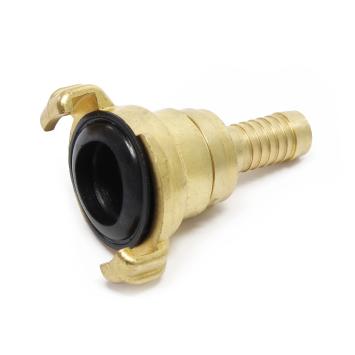 Geka-koppeling messing | 360° draaibaar | 13 mm (½