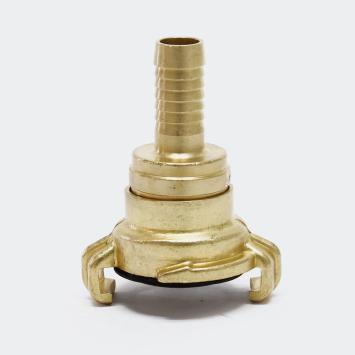 Geka-koppeling messing | 360° draaibaar | 13 mm (½