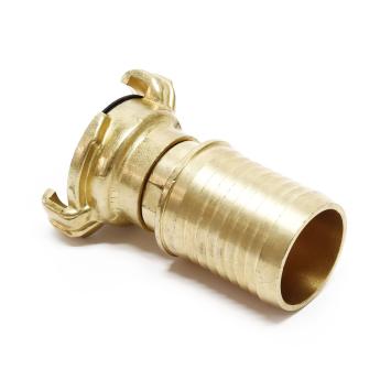 Geka-koppeling messing | 360° draaibaar | 32 mm (1¼