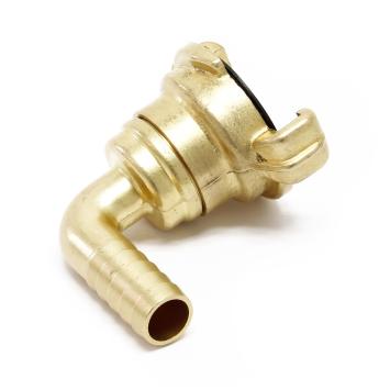 Geka-koppeling messing | 360° draaibaar | 13 mm (½