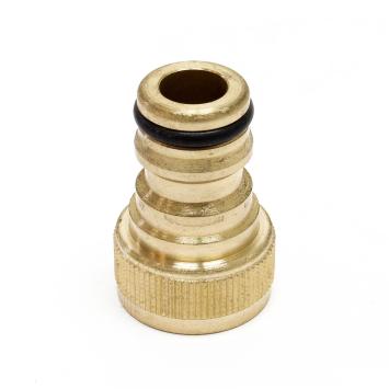 Snelkoppeling messing | ½