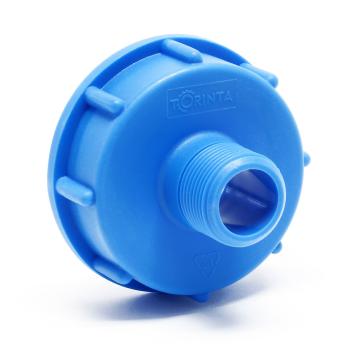 IBC-adapter | S60x6 draad x ¾