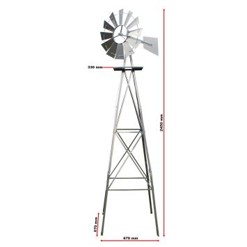 Amerikaanse windmolen 245 cm