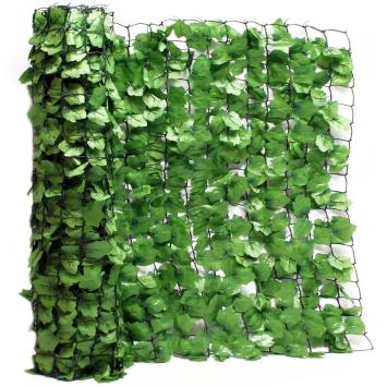 Tuinafschermnet kunststof | Met bladeren | 150 cm | 3 meter