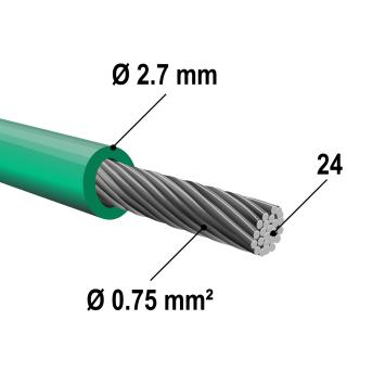 Begrenzingsdraad | Vertind koperdraad | 150 meter