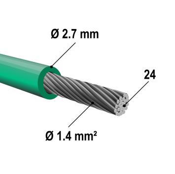 Begrenzingsdraad | CCA-draad | 250 meter