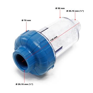 Waterfilter inline ¾