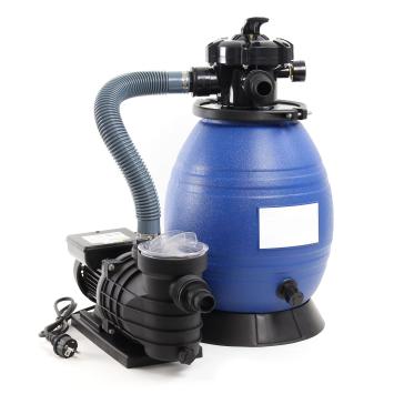 Zandfilterset 10.000 liter | 250 watt | 20 kg