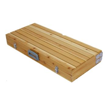 Picknicktafel met 4 stoelen | Opvouwbaar | Hout