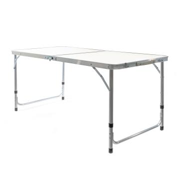 Campingtafel | Opvouwbaar | 120 x 60 cm | Aluminium / MDF