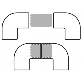 Verbindingsstuk 2 x spie | PN16 | 32 mm