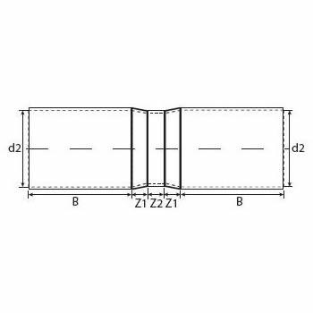 Verbindingsstuk 2 x mof | PN10 | 63 mm