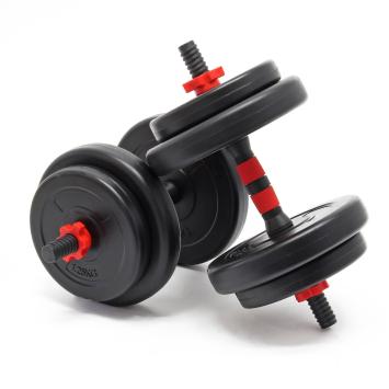 Dumbbellset kunststof | 15 kg