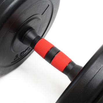 Dumbbellset kunststof | 15 kg