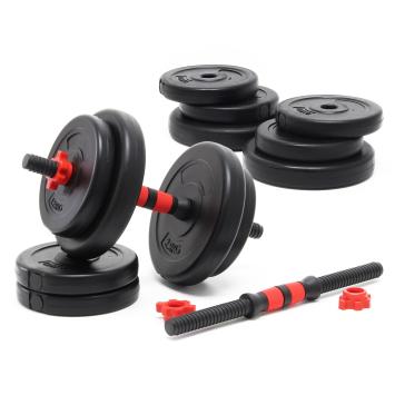 Dumbbellset kunststof | 20 kg