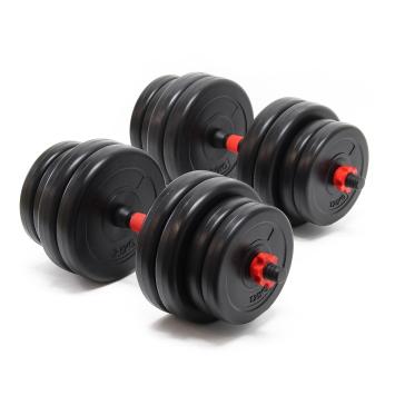 Dumbbellset kunststof | 30 kg